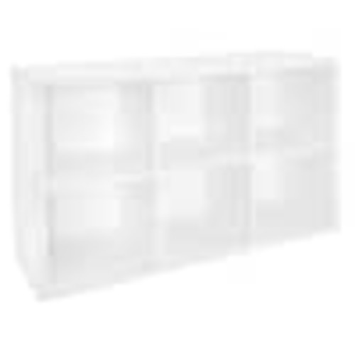 ClosetMaid 44 in. H x 30 in. W x 14 in. D White Wood Look 6-Cube Storage Organizer 1109