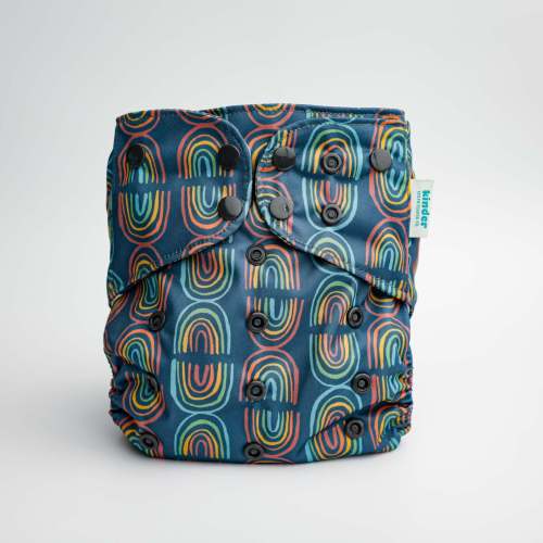 Abstract: Essentials Pocket Cloth Diaper with Athletic Wicking Jersey, Grows with your Baby