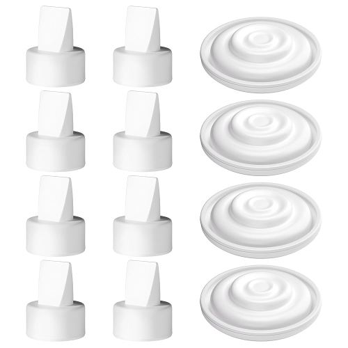 12PCS Duckbill Valve & Silicone Membrane Diaphragm Replacement Compatible with Spectra Backflow Protector Valves, Not Original, Replace Spectra Accessories