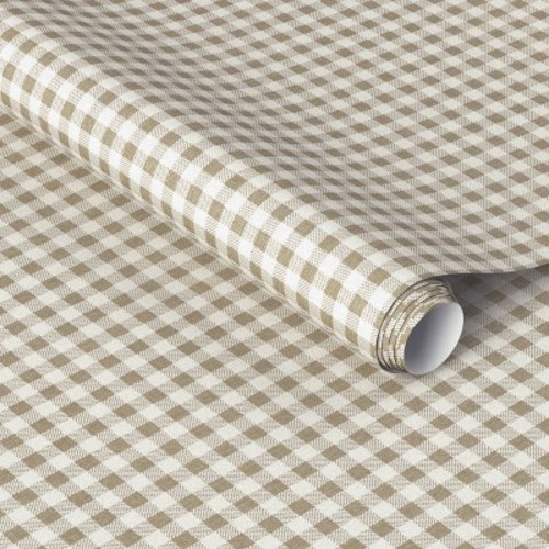 Gingham Taupe Wallpaper - Threshold™
