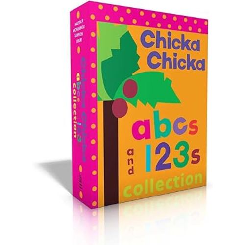 Chicka Chicka ABCs and 123s Collection (Boxed Set): Chicka Chicka ABC; Chicka Chicka 1, 2, 3; Words (Chicka Chicka Book, A)