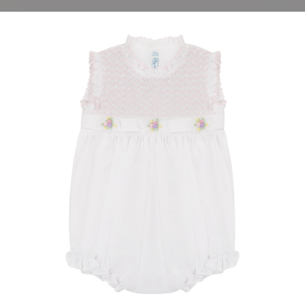 Sleeveless Secret Garden Romper | Feltman Brothers