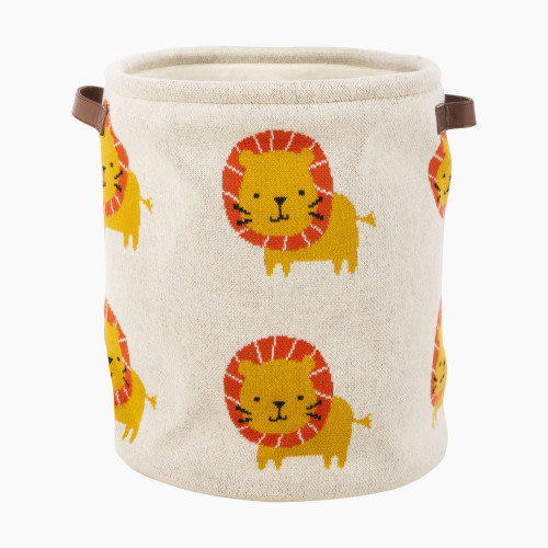 Safavieh Lenny Lion Storage Basket - Red/Orange/Beige, 14 In. X 42 In.