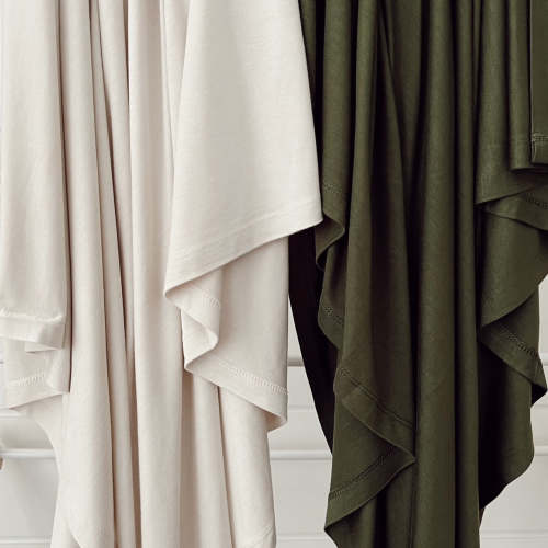 2-Pack Stretch Swaddles, Natural & Olive