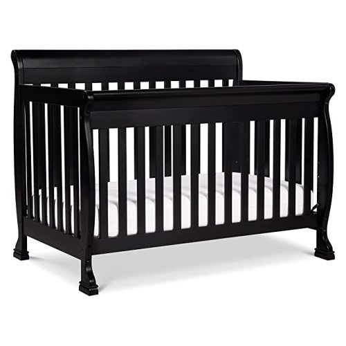 DaVinci Kalani 4-in-1 Convertible Crib in Ebony, Greenguard Gold Certified