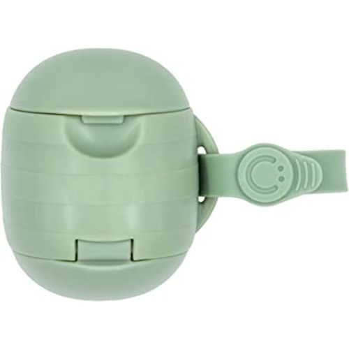 Ubbi On-The-Go Dual Pacifier Holder, Keep's Baby's Binkies Clean and Accessible, Portable for Travel, Diaper Bag Accessory Must Have for Newborns, Sage Green