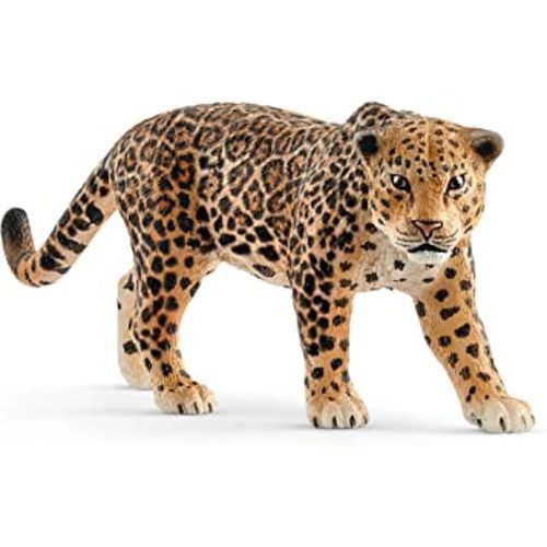 Schleich Wild Life Realistic Prowling Jaguar Figurine - Detailed Jungle Toy Wild Cat Jaguar Action Figure, Education and Fun for Boys and Girls, Gift for Kids Ages 3+