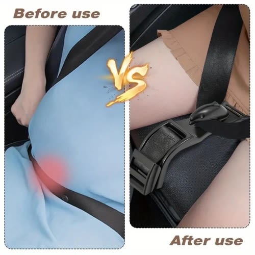 Car safety belt guide for pregnant women (dolphin)