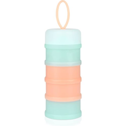 Accmor Baby Formula Dispenser On The Go, Stackable Formula Dispenser for Travel Formula Container to Go, Non-Spill Milk Powder Baby Kids Snack Storage Container, BPA Free
