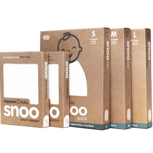 SNOO Sleep Sack Bundle in Small, Medium, Large Sizes and Sheets – Happiest Baby