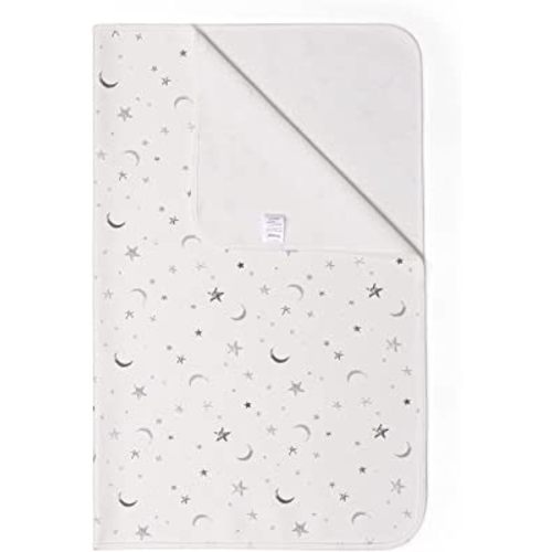 Baby Waterproof Bed Pad Washable Mattress Pad Reusable Underpads Bed-White Star