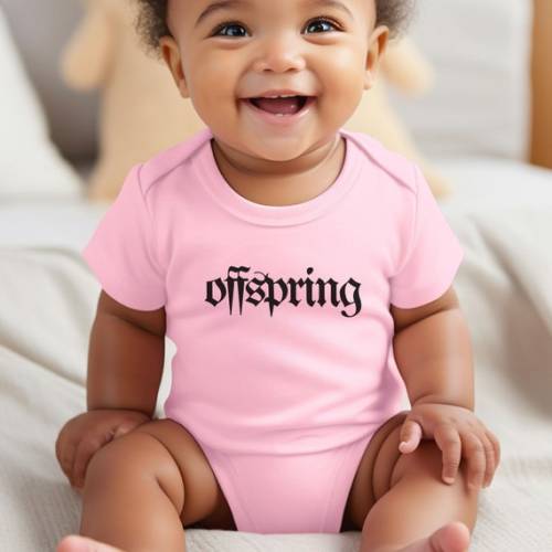 Offspring Baby Bodysuit, Goth Baby Babysuit, Baby Shower Gift for Goth Mommy, Bodysuit One-piece Romper Shirt, Gothic Mom Baby Shower Gift - Etsy