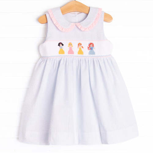 Princess Party Dress, Blue – Stitchy Fish