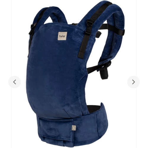Sapphire - Velour Free-to-Grow Baby Carrier – Baby Tula US