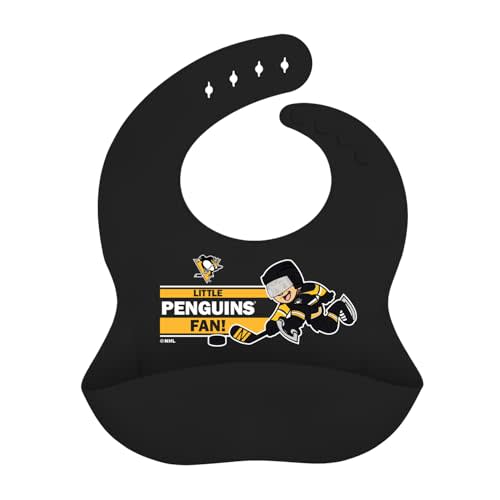 Baby Fanatic Pittsburgh Penguins Silicone Bib