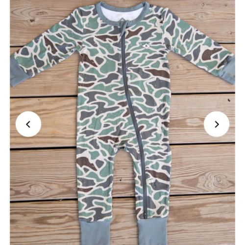Baby Zip Up - Retro Duck Camo – BURLEBO