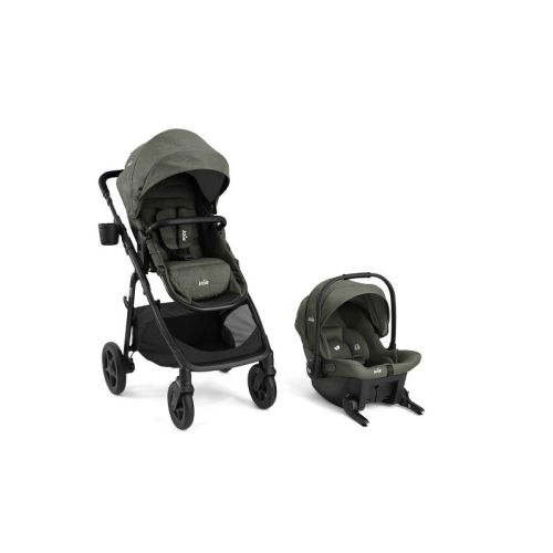 Joie Ginger and Mint Latch Travel System - Evergreen