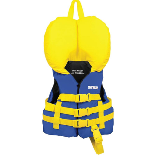 Airhead Infant's General Purpose Life Jacket, Coast Guard Approved, 15-30 lbs
