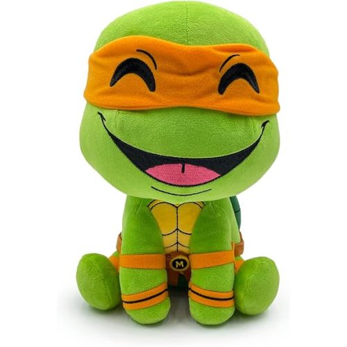 You Tooz Youtooz Michelangelo Ninja Turtles Plush, 9 Inch TMNT Plushie from The Series Teenage Mutant - Cute, Orange