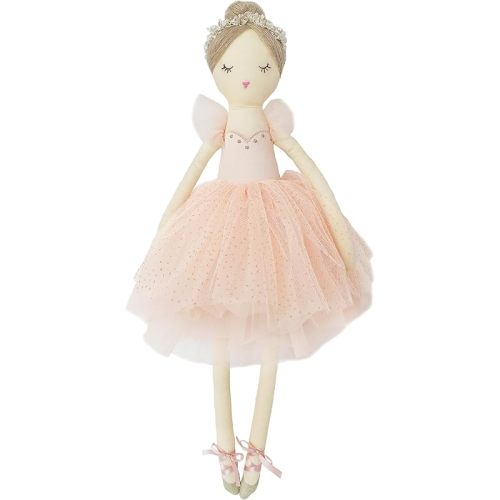 MON AMI Belle The Ballerina Stuffed Doll | 20-Inch Soft Plush Ballerina Doll | Perfect Toy or Room Décor for Girls | Ideal Gift for Birthdays & Special Occasions