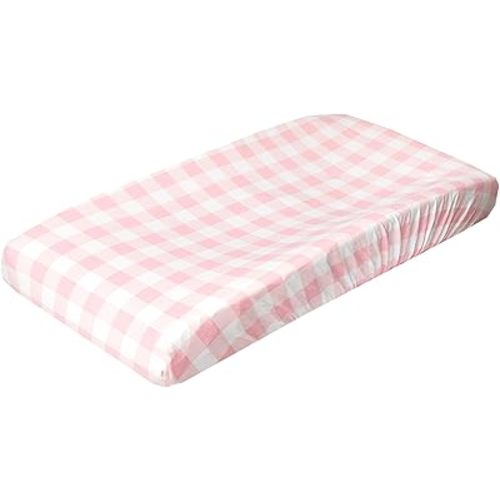 Copper Pearl Premium Knit Changing Pad Cover : Soft, Stylish, and Universal Fit for All Standard Diaper Changing Pads, Trendy Design Changing Pad Covers, London