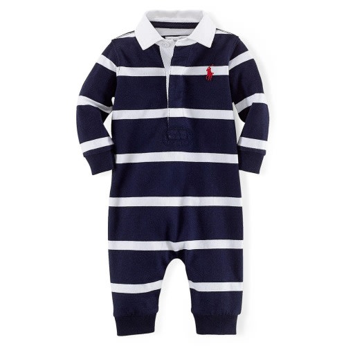 Rugby Stripe Romper, 3M
- Only 2 left