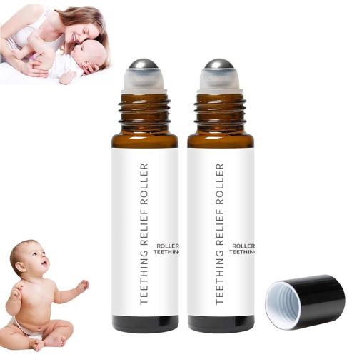A Thousand Roses Teething Roller Oil, A Thousand Roses Teething Oil, Teething Roller All Natural (2)