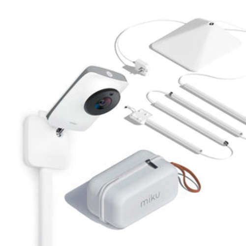 Miku Pro Smart Baby Monitor Bundle | No Contact Breathing and Sleep Tracking