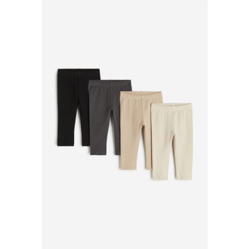 4-pack Cotton Jersey Leggings