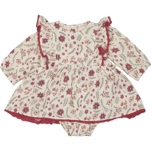 Juniper Romper, Holiday Floral