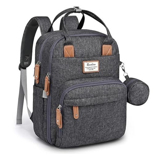 Diaper Bag Backpack (Classic Dark Gray)