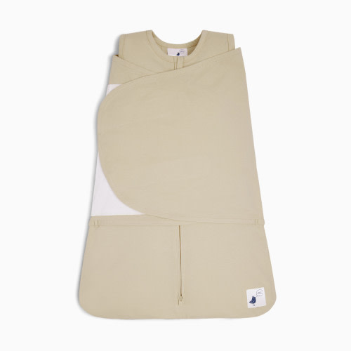 Small Story Organic Cotton Wearable Swaddle - Oat, Nb