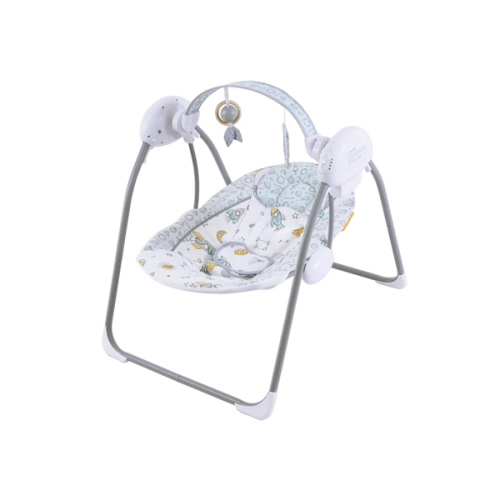 Baby Swing for Infant,Newborn Swing with Music,5 Speed Levels,Timing Setting,Soft Cushion,Foldable Infant Swing for Indoor Outdoor Use 0-9 Months