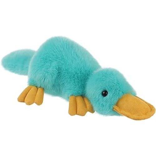 Apricot Lamb Happy Platypus Plush Stuffed Animals for Kids, Soft Cute Plush Toys for Baby Girl and Boy, Fluffy Happy Platypus Blue