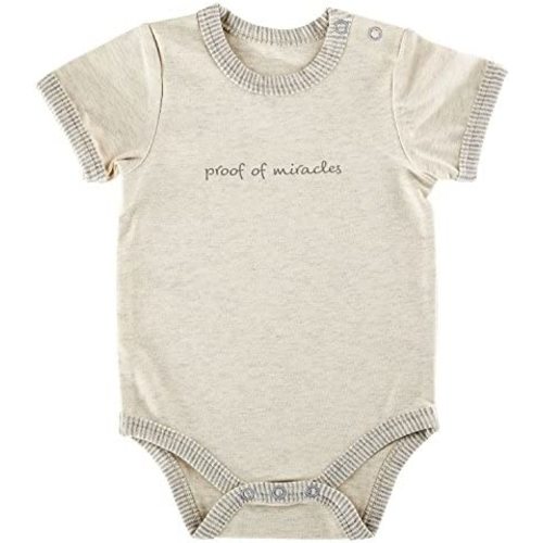 Stephan Baby baby-boys Inspirational Heather Snapshirt StyleBaby Bodysuit