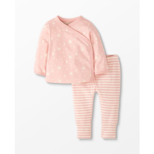 Baby Layette Wrap Top & Wiggle Pant Set | Hanna Andersson