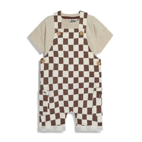 Shirt & Overalls Set