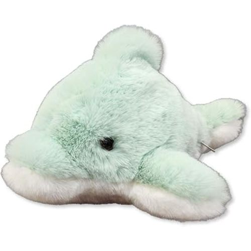 World's Softest Small Baby Sea Foam Green Dolphin Stuffed Animal for Baby, Toddler, Kids- Dinosaur Toy- Soft, Huggable Stuffed Dolphin- Adorable Toy Made from Kid-Friendly, Quality Materials