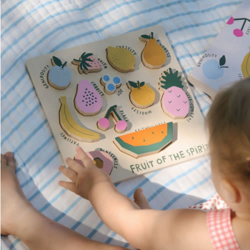 Fruit of the Spirit Wooden Puzzle