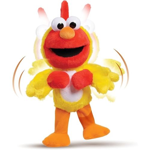 Just Play Sesame Street Chicken Dance Elmo, Kids Toys for Ages 2 Up