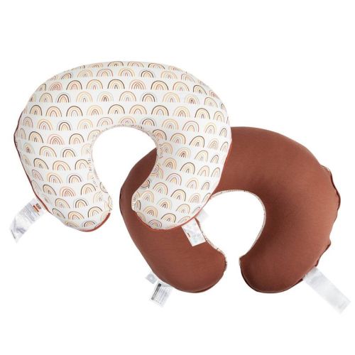 Boppy Organic Original Support Nursing Pillow Cover - Spice Rainbow