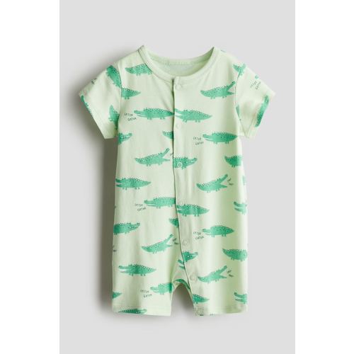 Patterned Pajama Jumpsuit