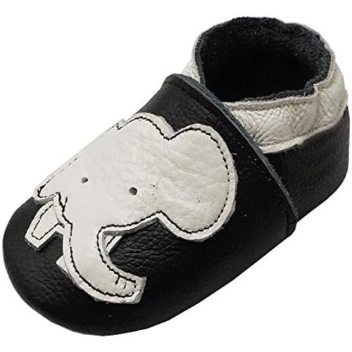 YIHAKIDS Soft Sole Baby Girls Boys Shoes Infant Toddler Leather Moccasins Slippers First Walker Crib Shoes Unisex 0-36 Months
