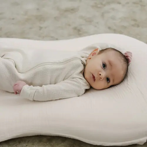 Infant Lounger Muslin Cover | Natural