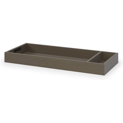 Child Craft Universal Changing Table Topper, Convert Dresser into a Changing Table Surface, Securely Attaches, Non-Toxic, Baby Safe Finish (Dapper Gray)