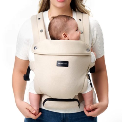 Newborn Baby Carrier with Sunshield, 0-6M (7-25 lbs) | Momcozy