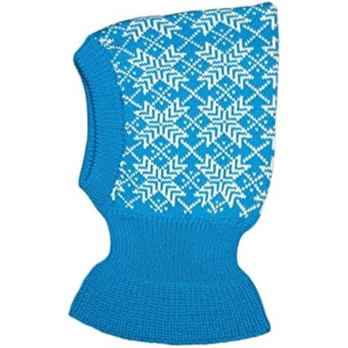100% Merino Wool Balaclava Children Knit Winter hat Scarf ski