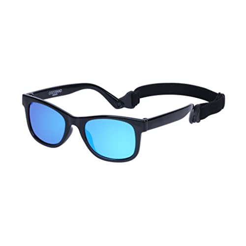 COCOSAND Flexible Baby Sunglasses with Strap Polarized UV Protection for Toddler Infant Newborn Boy Girl Age 0-24 Months
