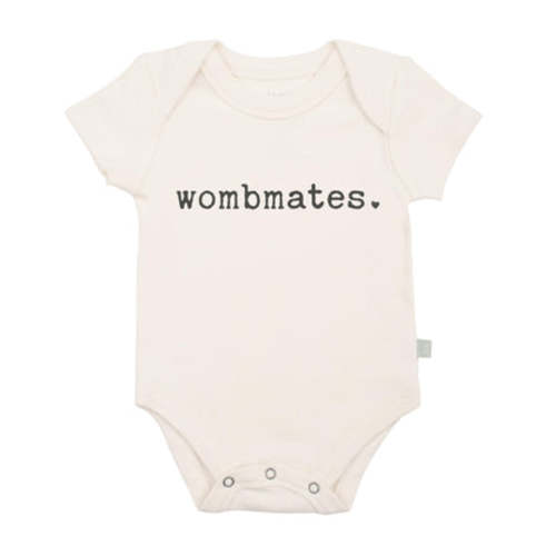 Organic Baby Onesie - Wombmates | 100% Soft Cotton | Finn + Emma