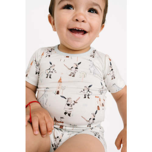Knightly Dreams Bamboo Shorts Set